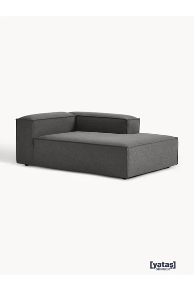 Mobilya Stant Most Mollis Plus Sağ Köşe Dinlenme 41 Koyu Antrasit Keten Kumaş Yumuşak Sünge ürün görseli 1