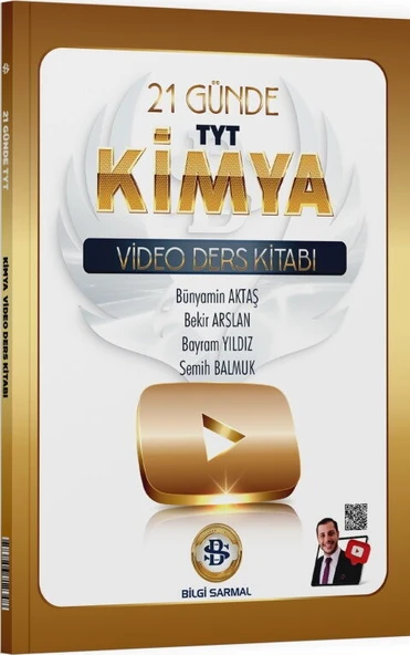 Bilgi Sarmal TYT Kimya 21 Günde Video Ders Kitabı ürün görseli 1