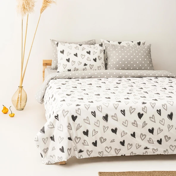 Soley | Mix & Match | Lover | %100 Pamuk Tek Kişilik Nevresim Seti ürün görseli 1