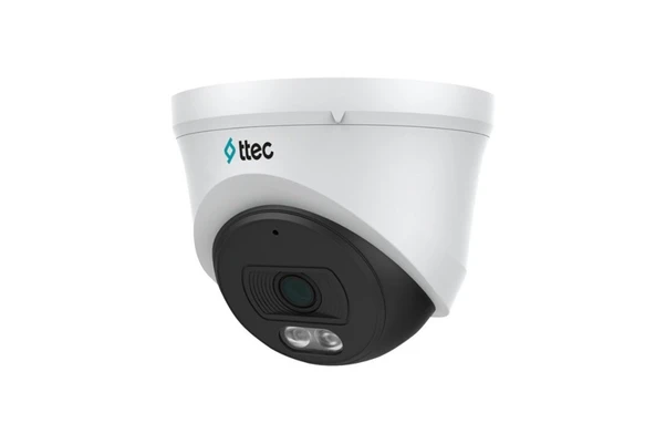 Ttec IPDP-2330M-M/SL-Lite 2mp 2.8mm Lens Dahili Sesli Gece Renkli IP Dome Sadece PoE İle Çalışır ürün görseli 1