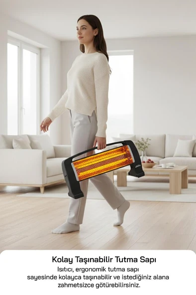 Sinbo Quartz Isıtıcı 3399 - Resim 4