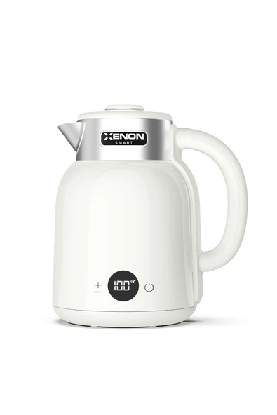 Xenon Smart Akıllı Kettle 1.5 lt Wi-Fi 2200 W App ile Kontrol Sesli Asistan Desteği Su Isıtıcı Krem X7101 ürün görseli 1