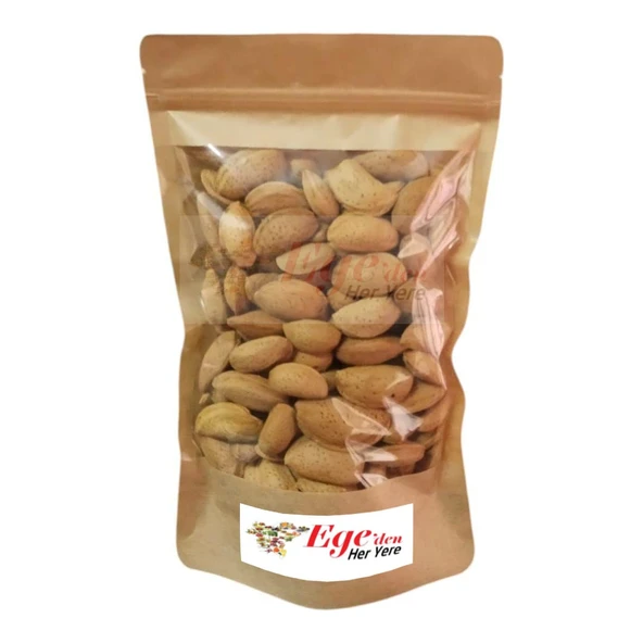 Datça Kabuklu Nurlu Sıralı Badem 1000 Gr ürün görseli 1