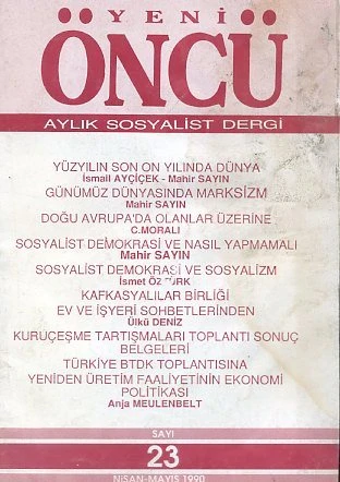 Yeni Öncü 23 Nisan Mayıs 1990 ürün görseli 1