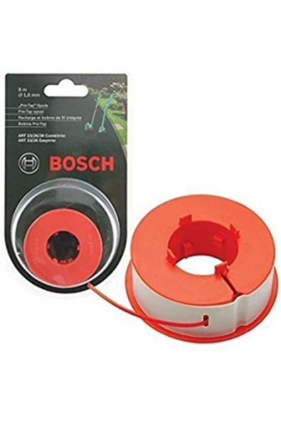 Bosch Tüm Easytrim Ve Combitrimler için Çim Biçme Yedek Misinası 8 Metre 1,6 mm ürün görseli 1