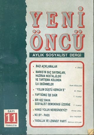Yeni Öncü 11 Temmuz 1988 ürün görseli 1