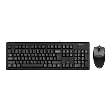 A4 TECH KM-72620D USB Q Trk Optic Mouse Siya Multimedya Klavye ürün görseli 1