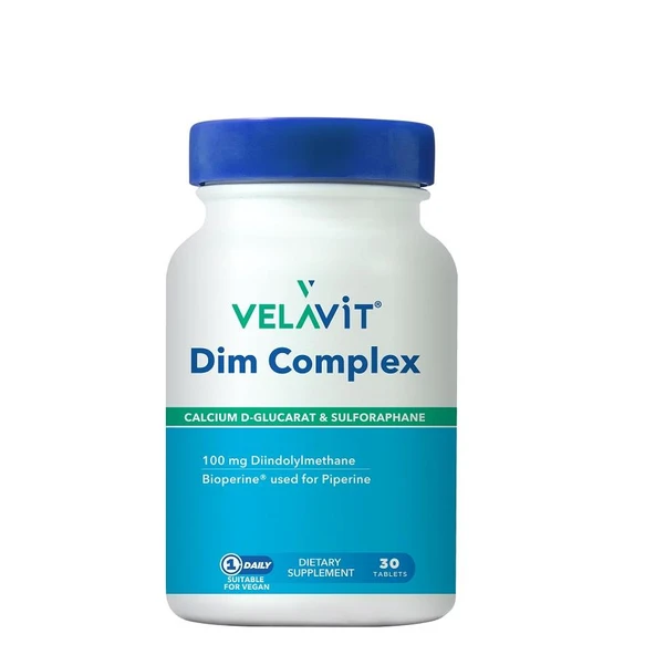 Velavit DIM Calcium Complex 30 Tablet ürün görseli 1
