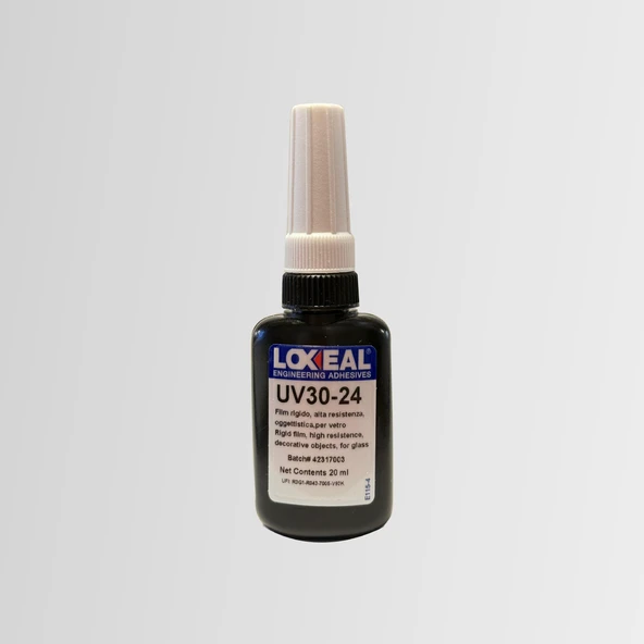 Loxeal UV 30-24 Yüksek Mukavemetli UV Cam Yapıştırıcısı 20 ML ürün görseli 1
