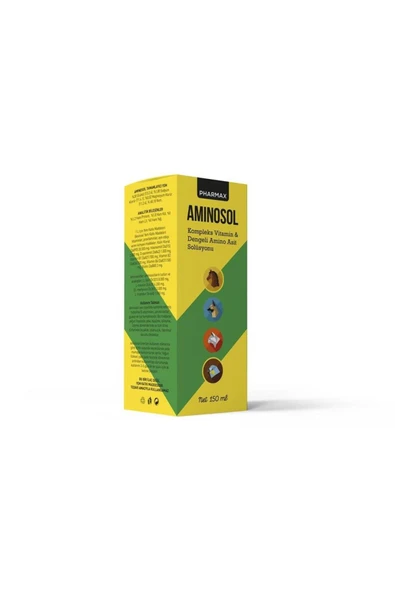 Pharmax Aminosol Vitamin Ve Aminoasit Solüsyonu 150ml ürün görseli 1