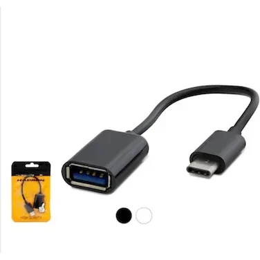 HADRON HDX1001 OTG TYPE-C TO USB 2.0 POŞETLİ ürün görseli 1