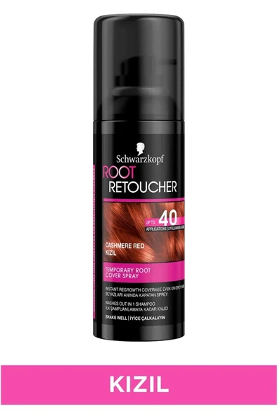 SCHWARZKOPF ROOT RETOUCHER SPREY BOYA KIZIL 120 ML ürün görseli 1
