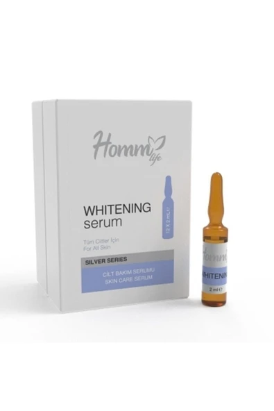 HOMM LİFE WHİTENİNG BEYAZLATICI SERUM 12 X 2 ML ürün görseli 1