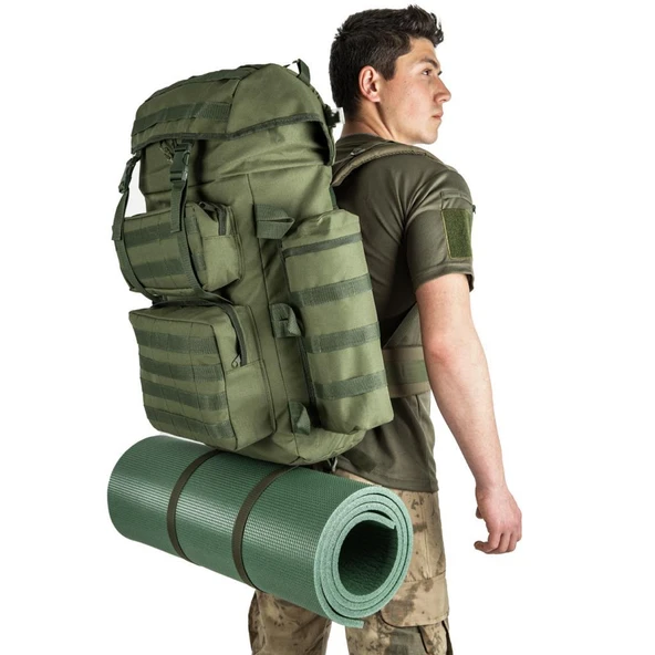 Single Sword Askeri Sırt Çantası 85+10 Litre Operasyon Çantası ürün görseli 1