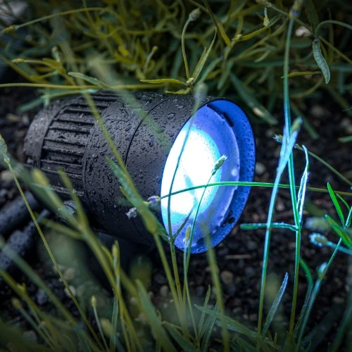 Elektrikle Çalışır, 7 Watt Mavi Işık Ledli Çok Kaliteli Çim, Çiçek, Ağaç, Peyzaj Aydınlatma Armatürü ürün görseli 1