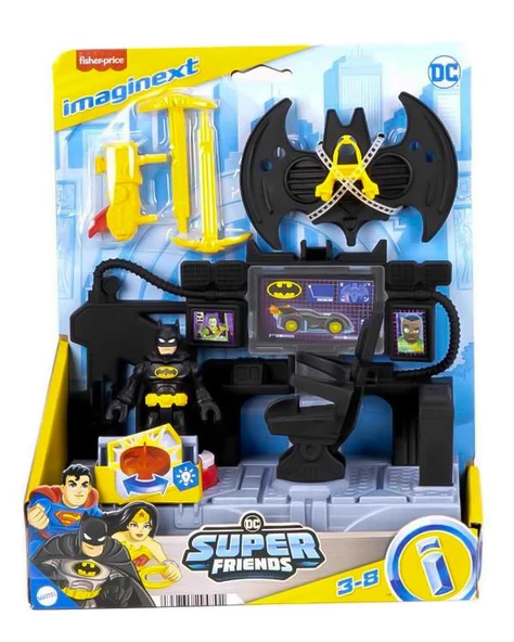 Fisher Price Imaginext DC Super Friends Batman Komuta Merkezi JFD93 ürün görseli 1