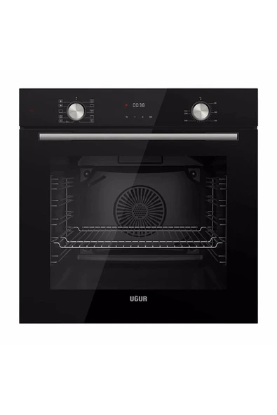Uğur Uaf 6011d Scpet Fry Art Siyah Ankastre Fırın ürün görseli 1