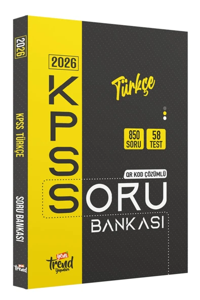 2026 Kpss Ortaöğretim (LİSE) & Önlisans : Türkçe Soru Bankası ( Qr Kod Çözümlü ) ürün görseli 1