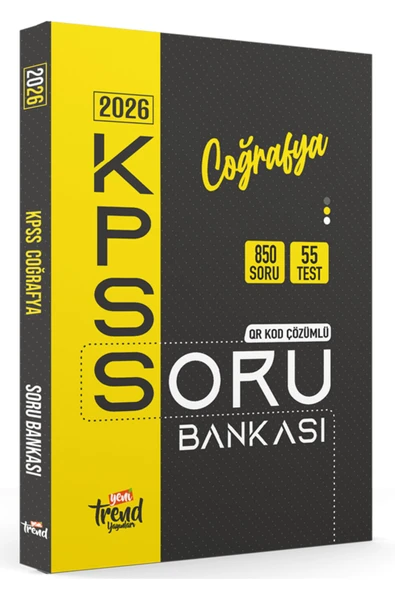 2026 Kpss Lise & Önlisans : Coğrafya Soru Bankası ( Qr Kod Çözümlü ) ürün görseli 1