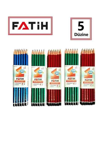 Fatih Mercanlı Kurşun Kalem 60 Adet ürün görseli 1