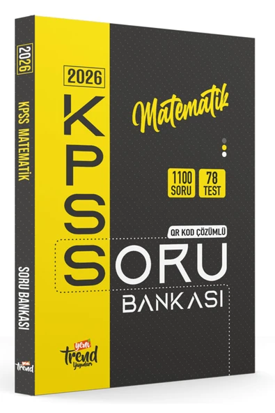 2026 Kpss Lise & Önlisans : Matematik Soru Bankası ( Qr Kod Çözümlü ) ürün görseli 1