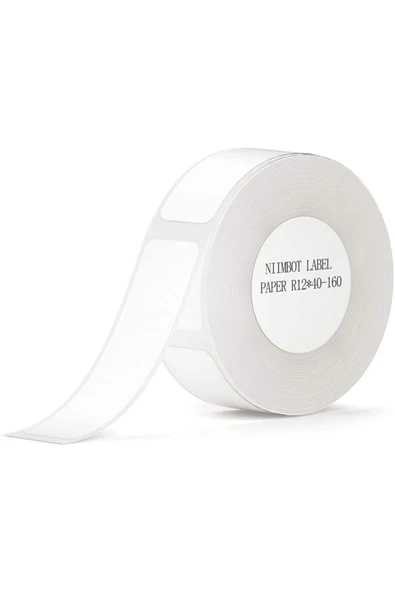 Niimbot Beyaz Etiket (D11 ve D110 için, 12x40mm, 160 adet) ürün görseli 1