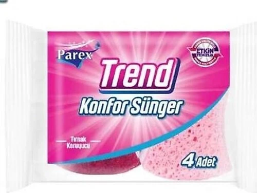 PAREX TREND KONFOR SÜNGER 4'LÜ ürün görseli 1