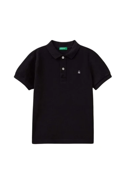 Erkek Çocuk Siyah Logolu T-Shirt ürün görseli 1