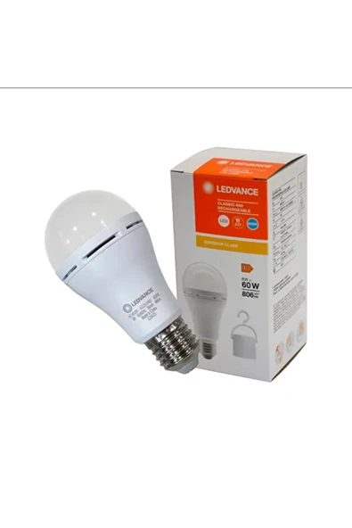 Osram Ledvance ŞARJLI LED LAMBA 8W BEYAZ IŞIK ürün görseli 1