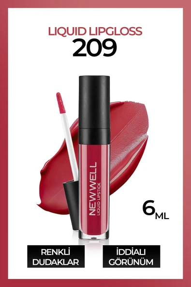 NEWWELL Liquid Lipgloss – 209 ürün görseli 1