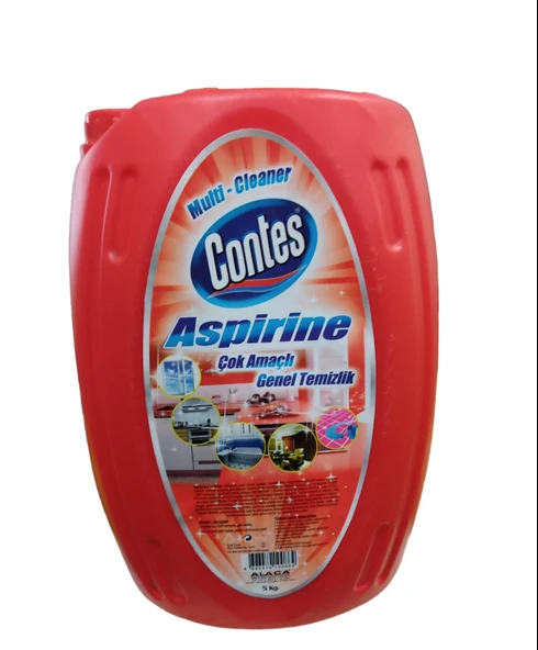 CONTES ASPİRİNE ÇOK AMAÇLI GENEL TEMİZLİK 5 KG ürün görseli 1