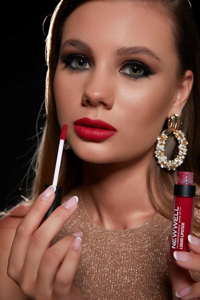 NEW WELL RUJ LİQUİD LİPGLOSS 208 - Resim 3