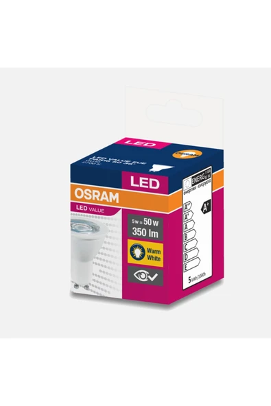 Osram 4,5w Gu10 Sarı 3000k Led Spot Ampul ürün görseli 1
