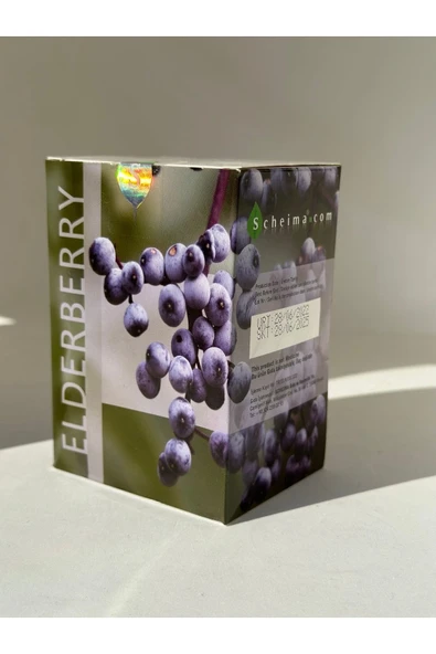 SCHEİMA ELDERBERRY EKSTRAKTI DOĞAL TOZ IÇECEK( - Resim 2