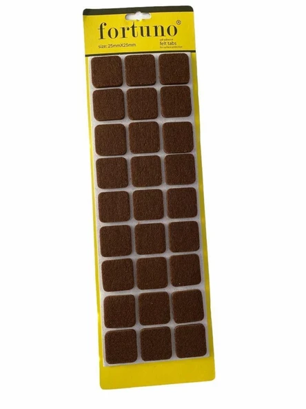 Kaydırmazlık Keçesi Kare 25X25 mm ürün görseli 1