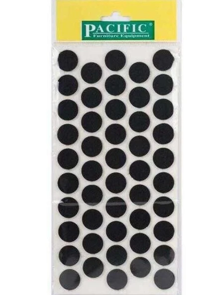 Pacific 6120 BL Yapışkanlı Keçe 20 mm Siyah ürün görseli 1