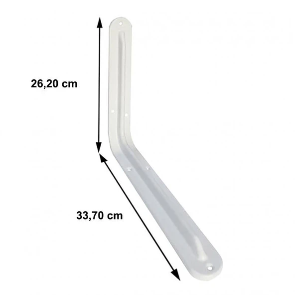 Raf Altı 12x14 mm Beyaz ürün görseli 1