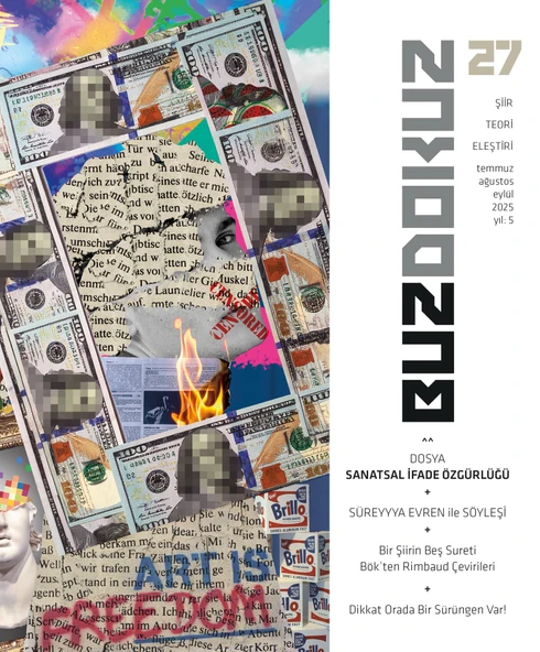Buzdokuz Dergi 27.Sayı Temmuz-Ağustos-Eylül 2025 ürün görseli 1