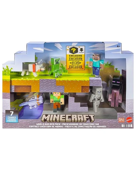 Minecraft World Builder Figür Seti JFG66 ürün görseli 1