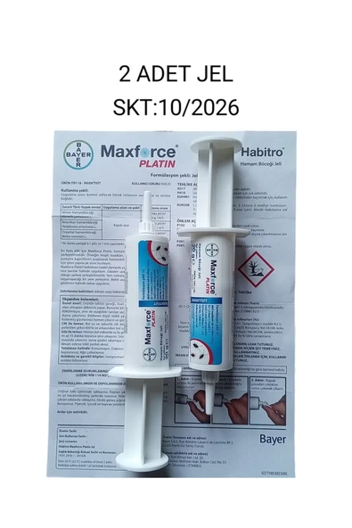 Bayer Maxforce Platin Hamamböceği Jeli 20 gr (2 ADET)2027/NİSAN ürün görseli 1