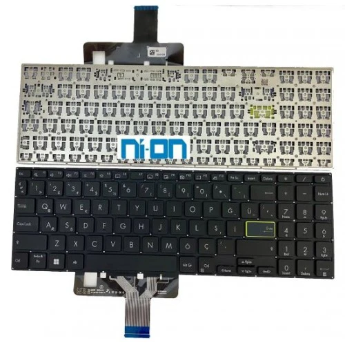 Nion Asus 0KN1-AU1UK13 Notebook Klavye (Siyah TR) ürün görseli 1