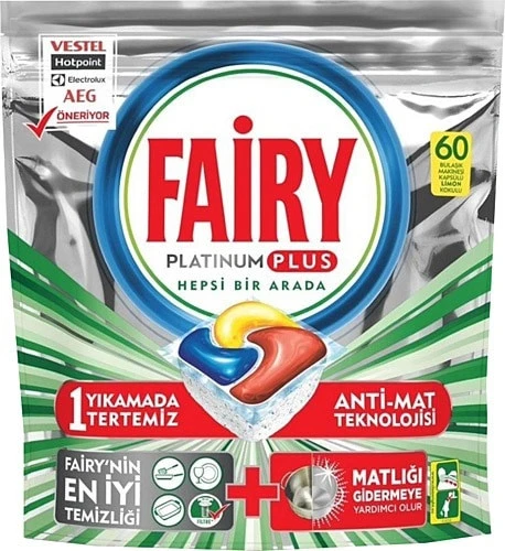 FAİRY PLATINUM PLUS 60'LI ürün görseli 1