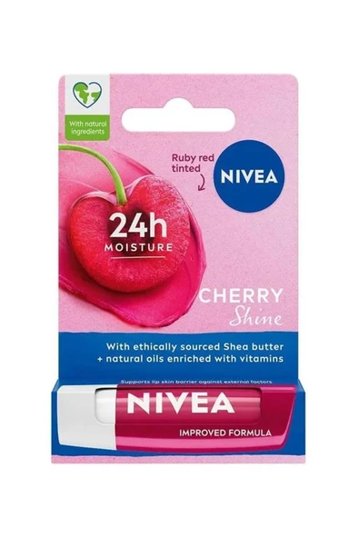 Nivea Kiraz Dudak Bakım Kremi 4,8 gr ürün görseli 1