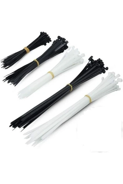 ZENİTH 3,6*250 Mm Kablo Bağı Beyaz - Resim 2