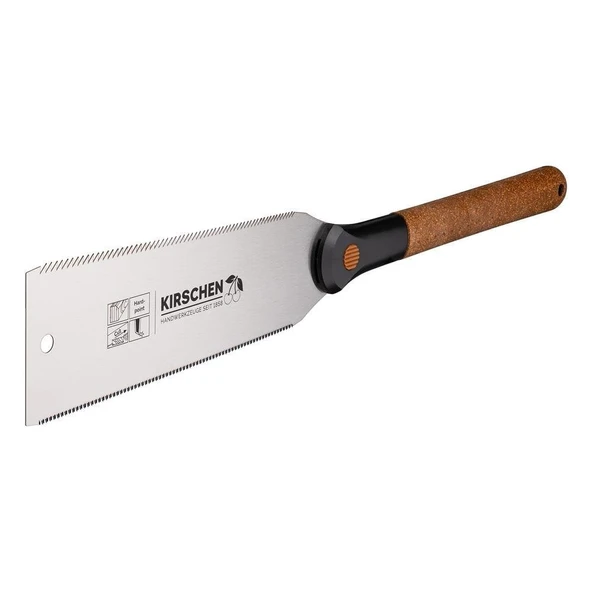 KIRSCHEN Ryoba Mantar Saplı Çift Taraflı Japon Testeresi 240 mm (4420240) ürün görseli 1