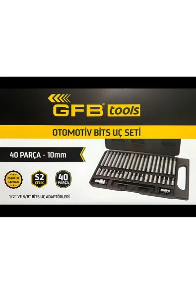 GFB Otomotiv Bits Uç Seti 40Parça ürün görseli 1