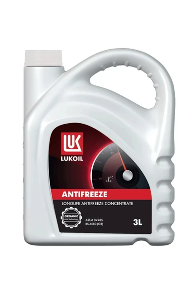 LUKOIL Longlife Konsantre Kırmızı Antifriz 3 Lt ürün görseli 1
