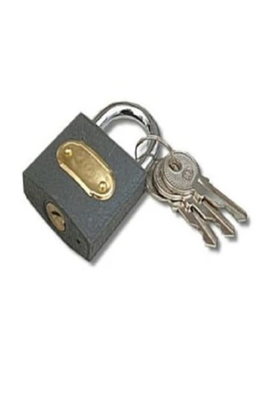 GOLDA GOLD ASMA KİLİT 63 MM GRİ RENK 1 ADET KALİTELİ ürün görseli 1