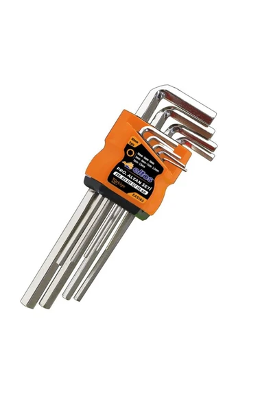 Eltos Profesyonel Tork Allen Anahtar Seti 180Mm 9Lu ets180 ürün görseli 1