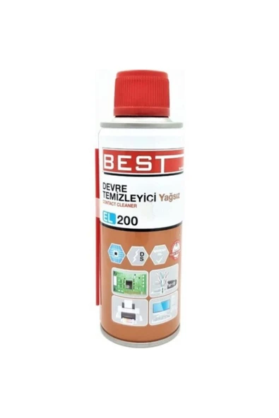 Best El-200 200 ml Yağsız Devre Temizleyici Kontak Sprey ürün görseli 1